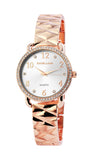 EXCELLANC Ø35 Damen Metallarmband Rose