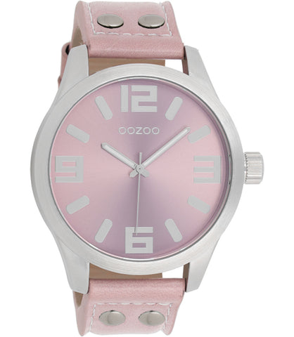 ooZoo C1058 rosa silber Lederarmband