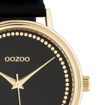 ooZoo C10835 Damenuhr schwarz gold