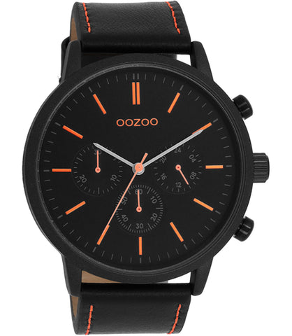 ooZoo C11209 schwarz XL Ø50 Lederarmband