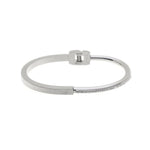 Damen Edelstahl Armband silber gold Zirkonia