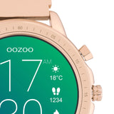 ooZoo Q00307 Smartwatch Ø43 rosegold Milanaiseband