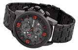 Elite Herren Chronograph mit Metallband rot