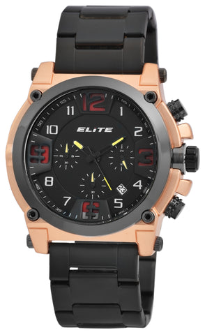 ELITE Armbanduhr Herren Uhr Chronograph