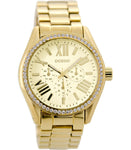 ooZoo C9207 C9208 C9209 Damenuhr Armbanduhr ∅40 Edelstahlband gold Strass