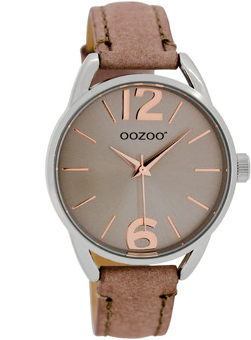 ooZoo JR281 pinkgrey ∅38 mm Lederarmband