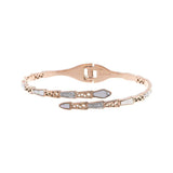 Edelstahl Armband Damen rosegold silber